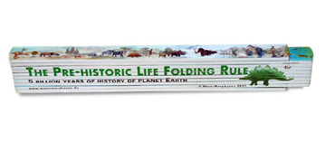 Pre-Historic Life Folding Rule
