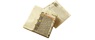 Gutenberg Serviette 