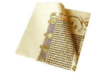 Gutenberg-Serviette